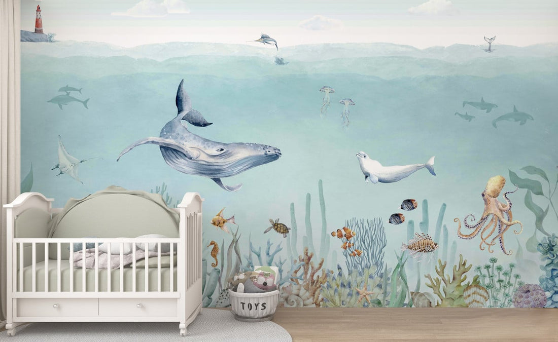 Adventure Awaits in Kids Rooms with Creative Wallpaper