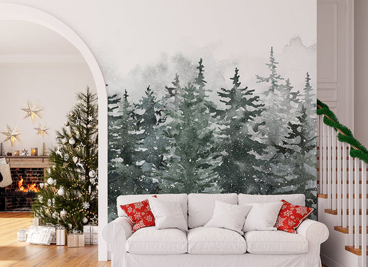 Christmas Wallpaper Trends to Brighten Your Space