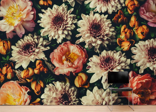 Bloom Happiness in Your Home with Gorgeous Floral Wallpaper