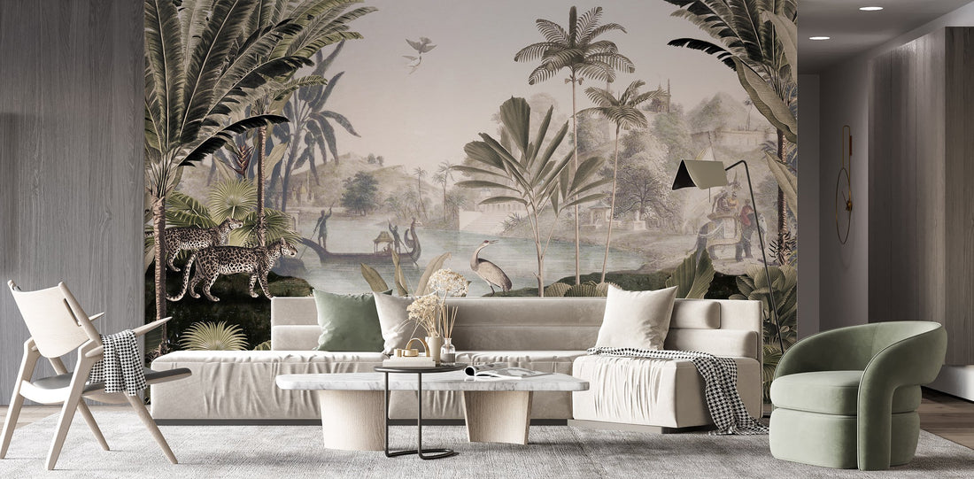 10 Captivating Wallpaper Inspirations for Your Living Room Makeover