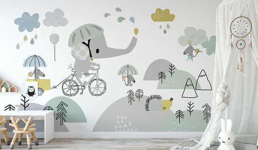 Kids Room Wallpaper - Exciting and Vibrant Designs