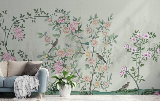 5 Flower Wallpaper Ideas for Every Room