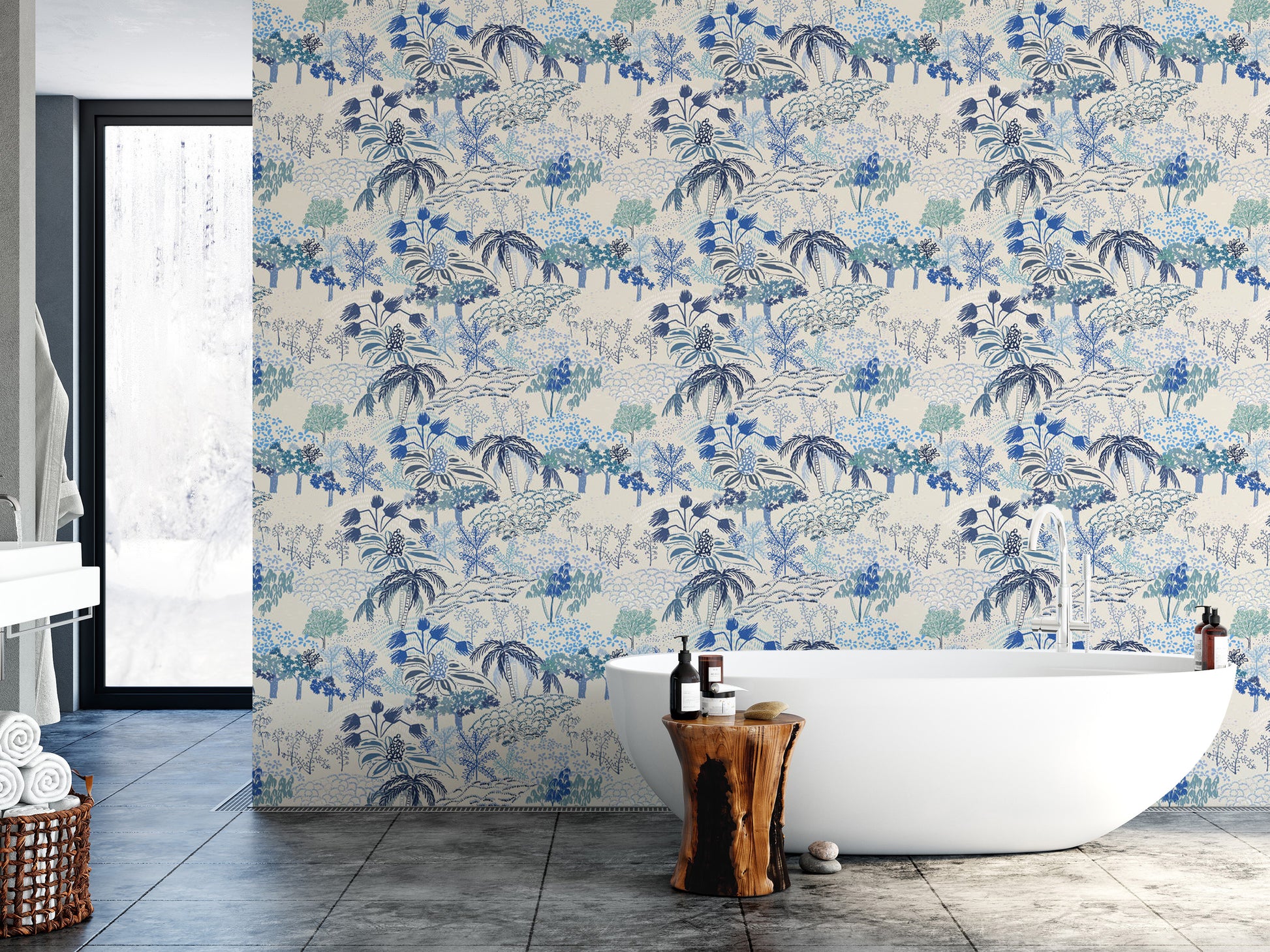 Trendy wallpaper with Florentine artistic vibes