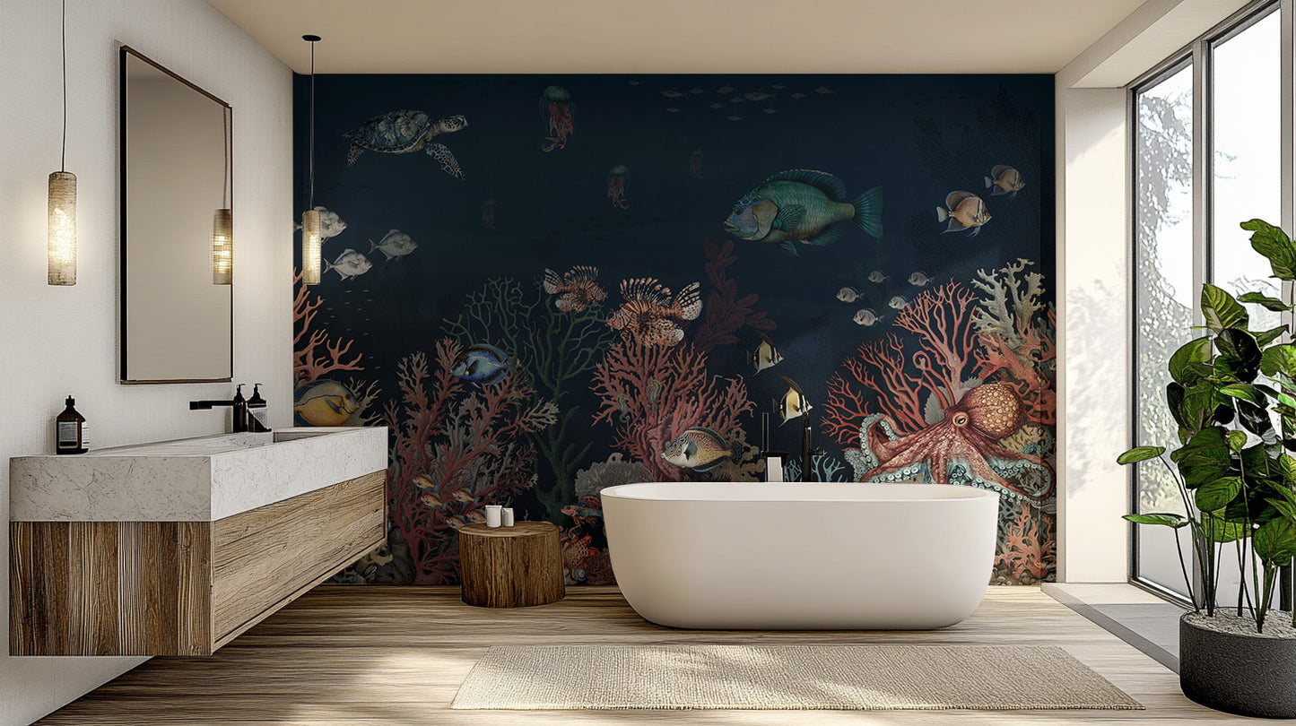 Coral Marvels Wall Mural