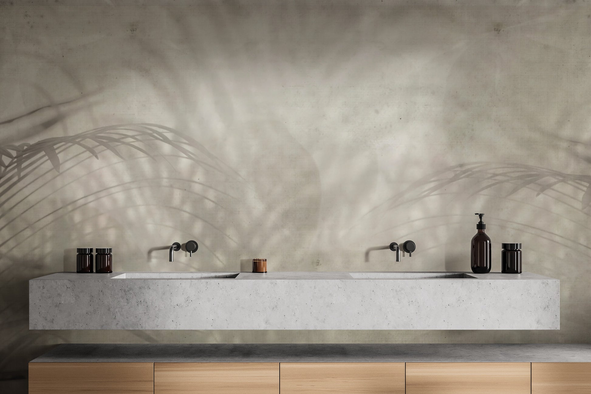 Tranquil shadow wallpaper inspired by the beauty of nature.
