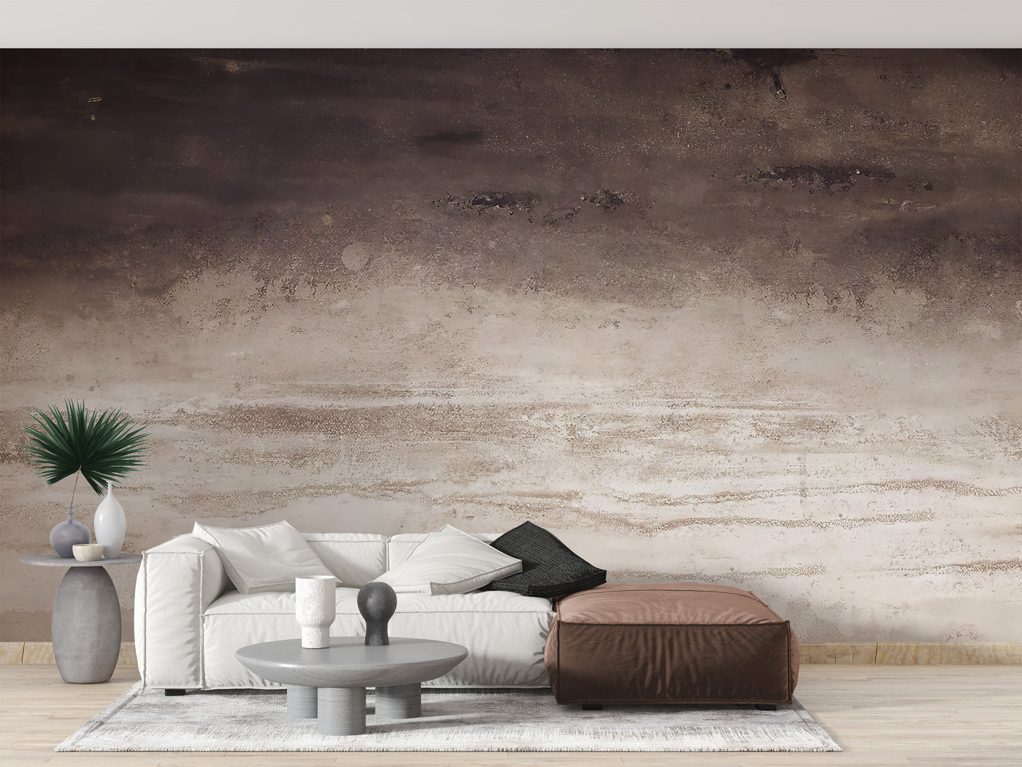 Rustic Charm Gradient Mural