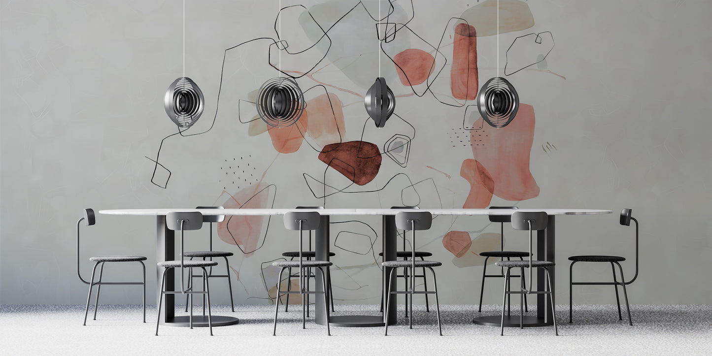 Ethereal Watercolor Wall Mural