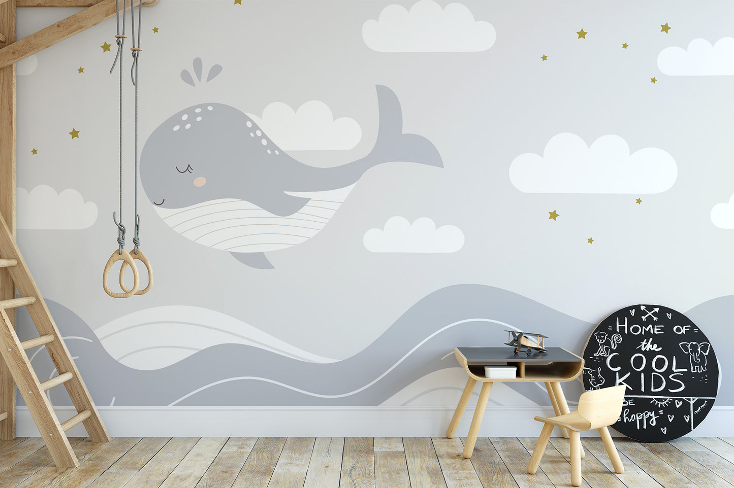 Whale Dreams Wall Mural