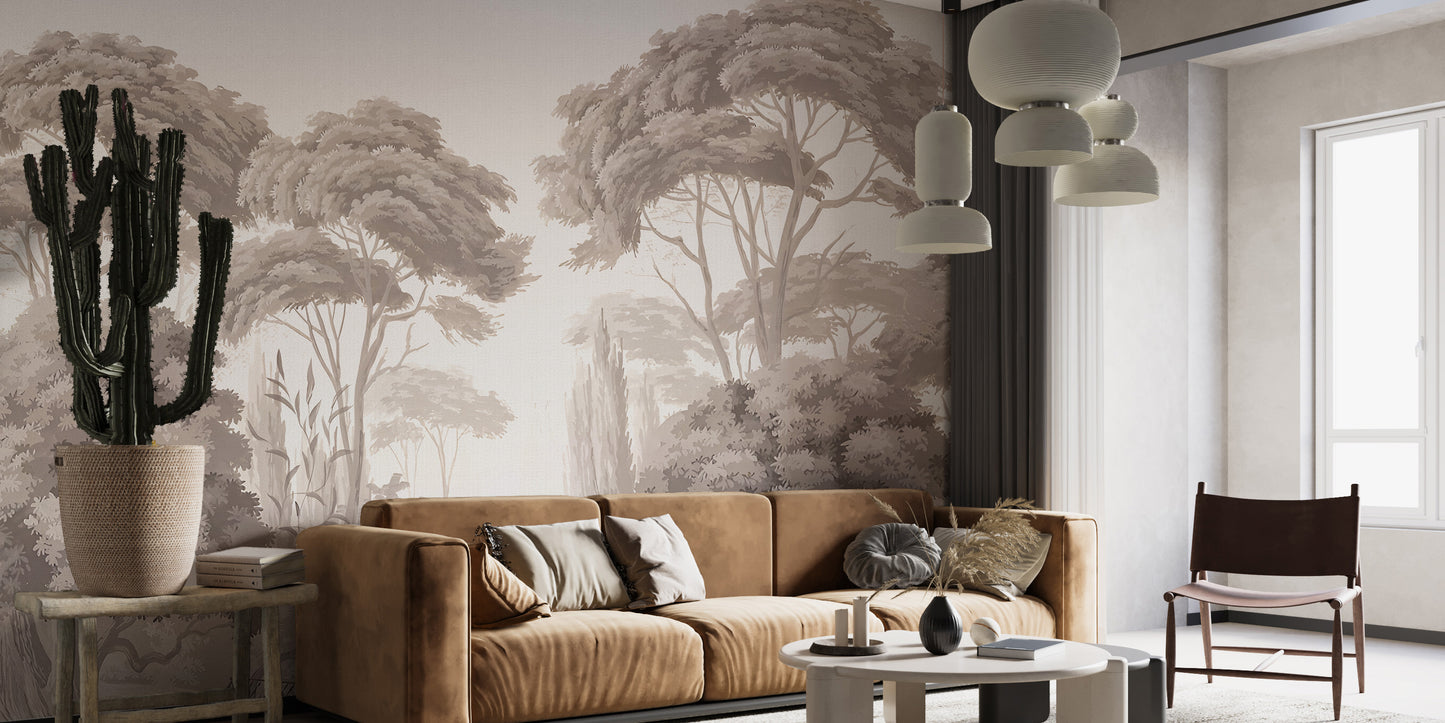 Soft Tones of Nature Wallpaper Mural