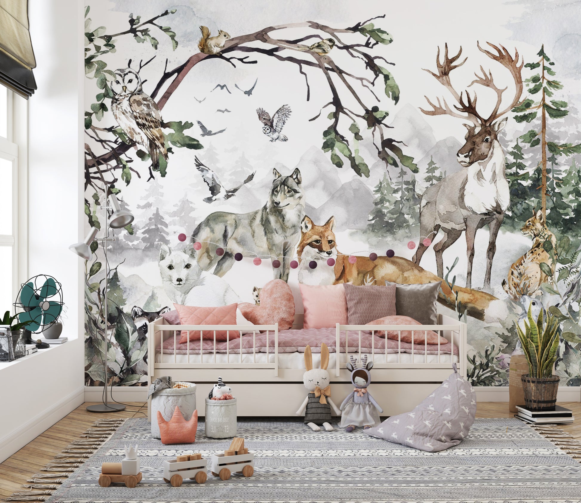 Dreamy Nature Animal Wall Art
