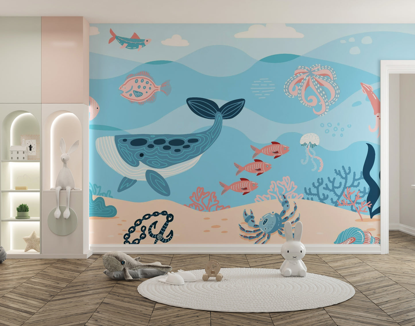 Underwater Fish Wallpaper Mural