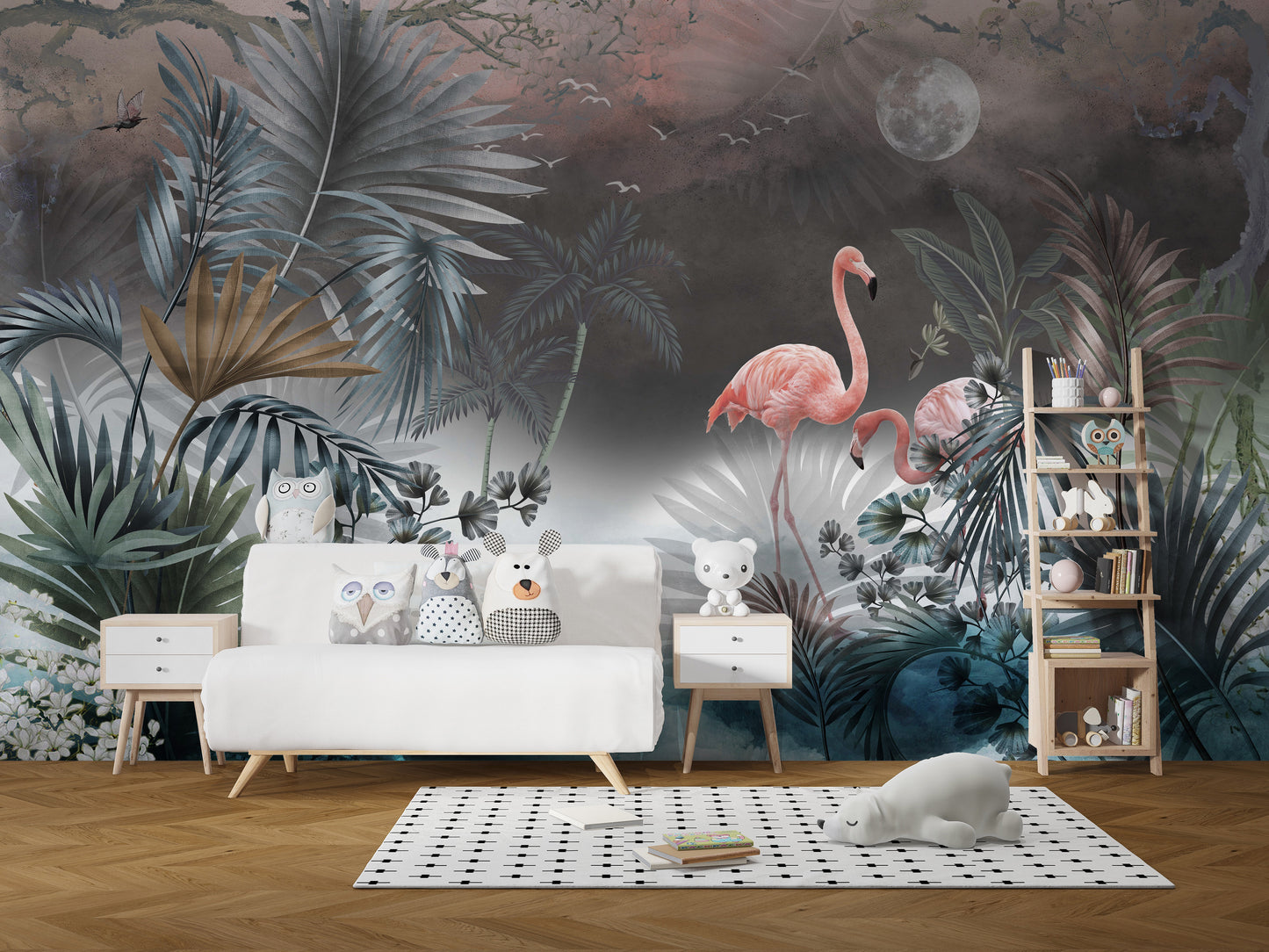 Monstera Leaves Wallpaper Murals