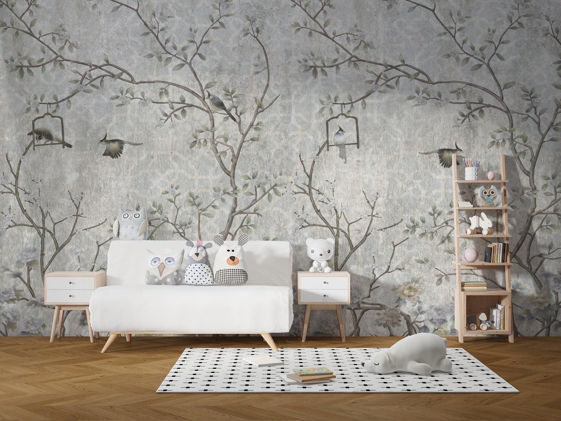 Unique Trees Wallpaper Mural
