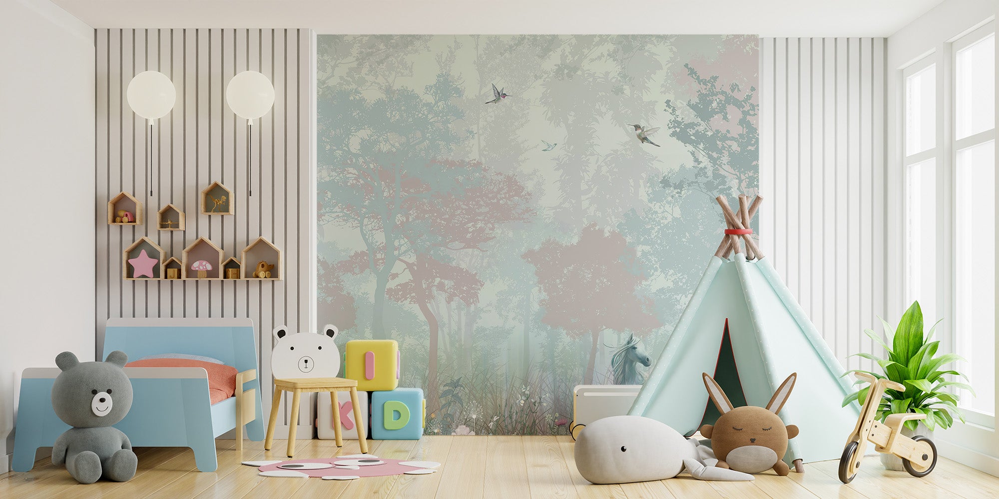 Fairy Forest Kids Wallpaper - Giffywalls