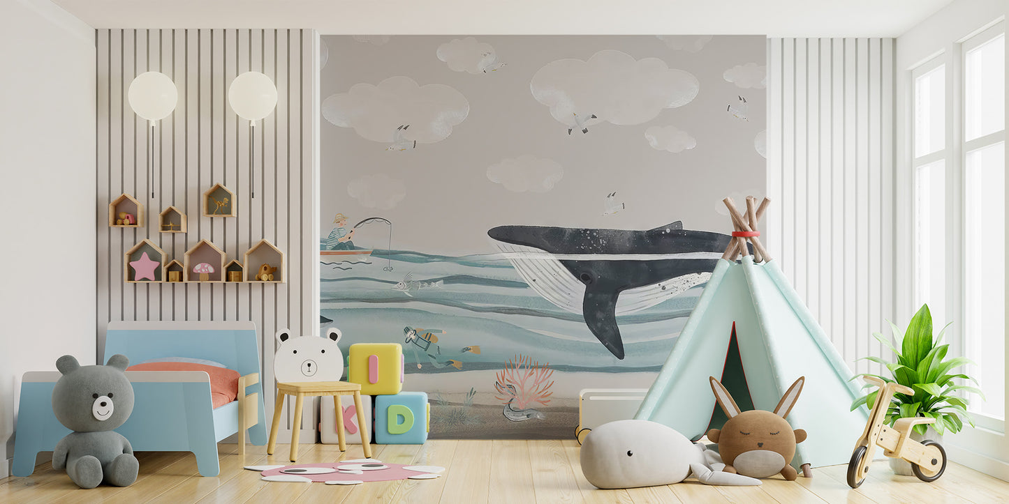 Whale Shark Wallpaper Mural