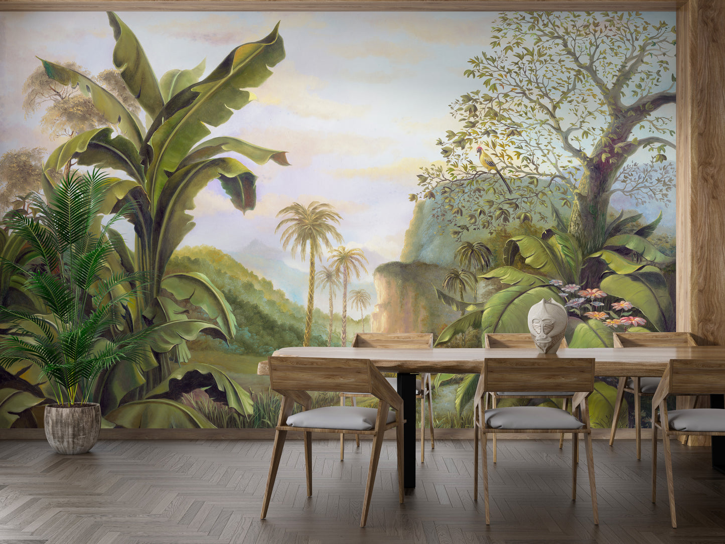 Medieval Rainforest Wallpaper Murals