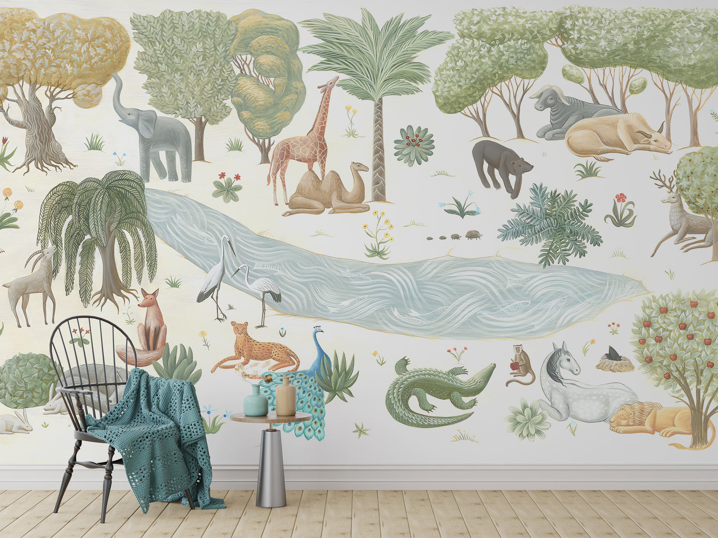 Safari Whispers Wall Mural