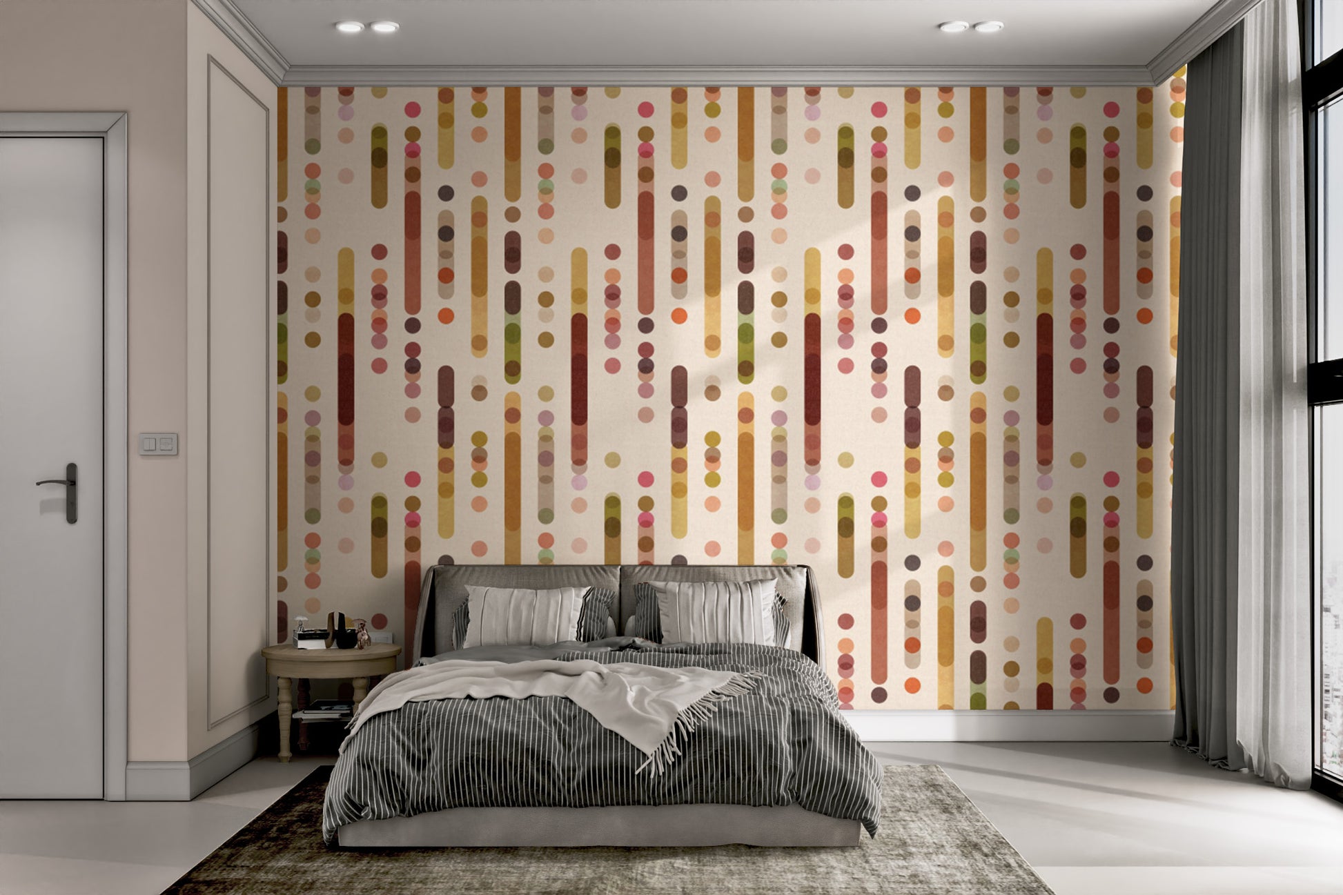 Minimal Warmth wallpaper blending simplicity and cozy elegance.
