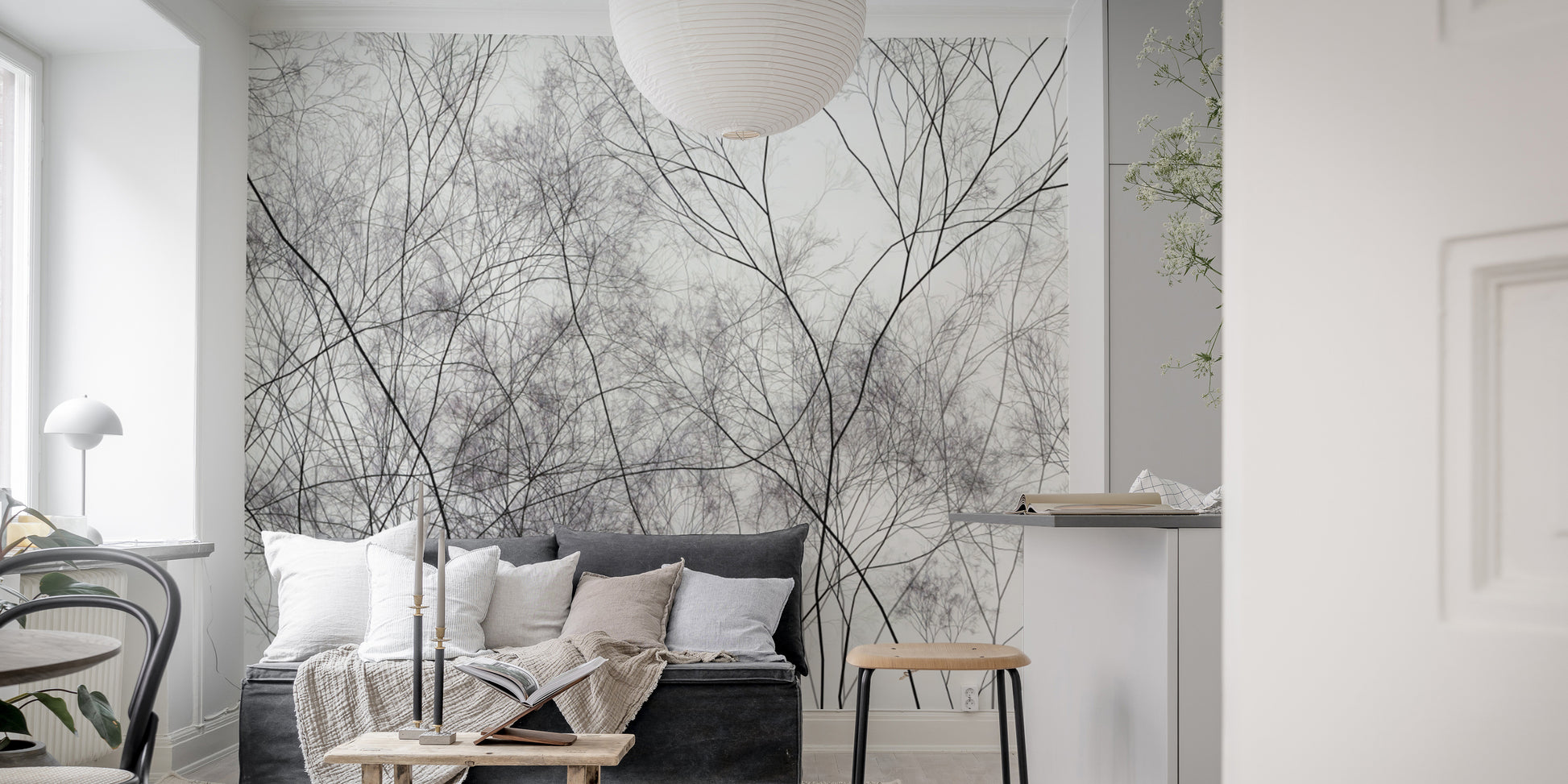 Textured Nature Wall Mural
