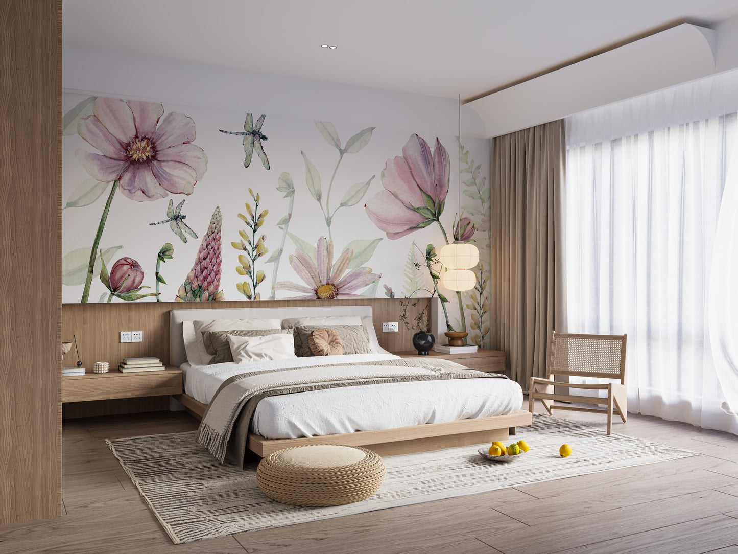 Fabulous Flowers wallpaper for wall