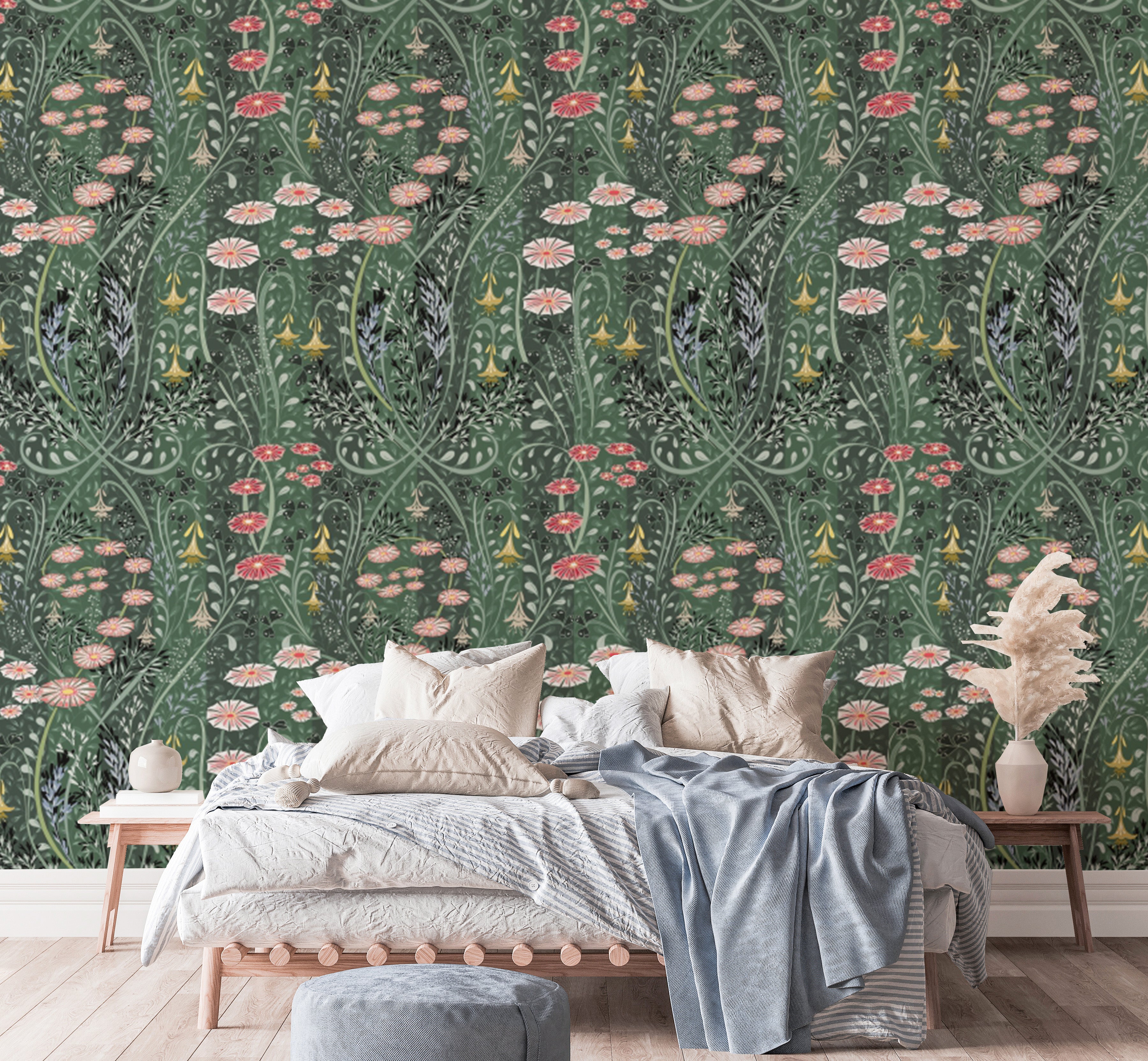 Enchanting Meadow Inspired Wallpaper