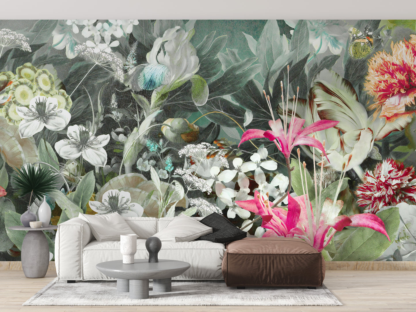 Fresh Plants & Flowers Wallpaper Murals