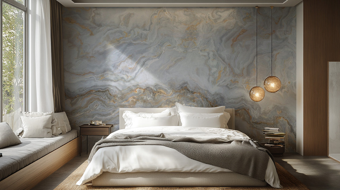 Marble Finish Wallpaper Mural