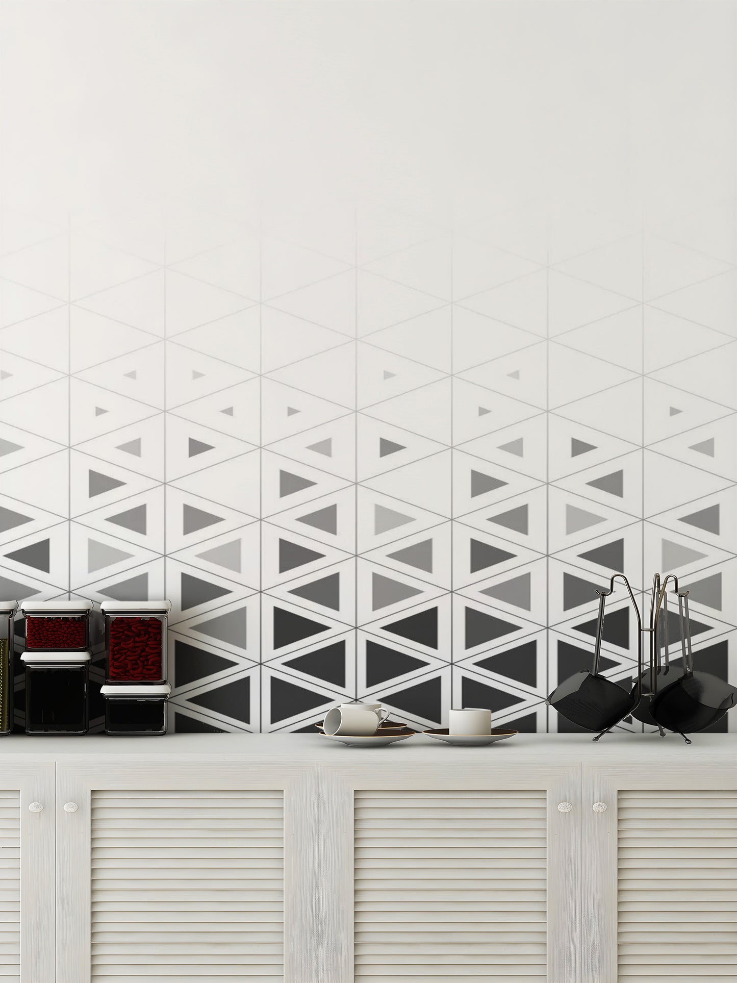 Geometric pattern Wallpaper Mural