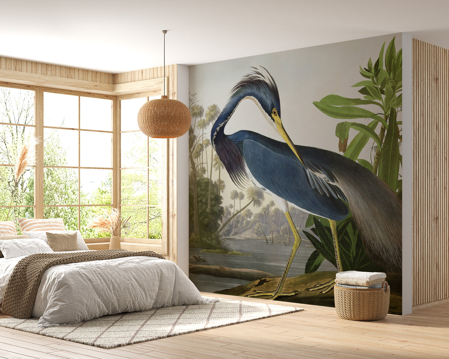 Blue Heron Wallpaper Murals