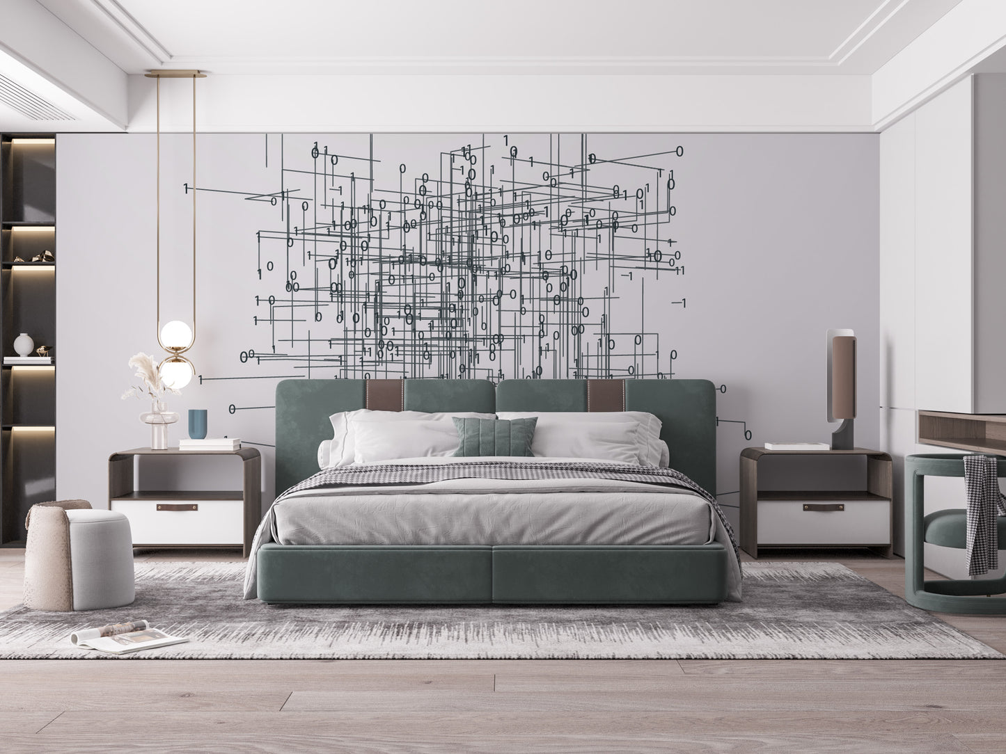 Modern Architecture Wall Mural