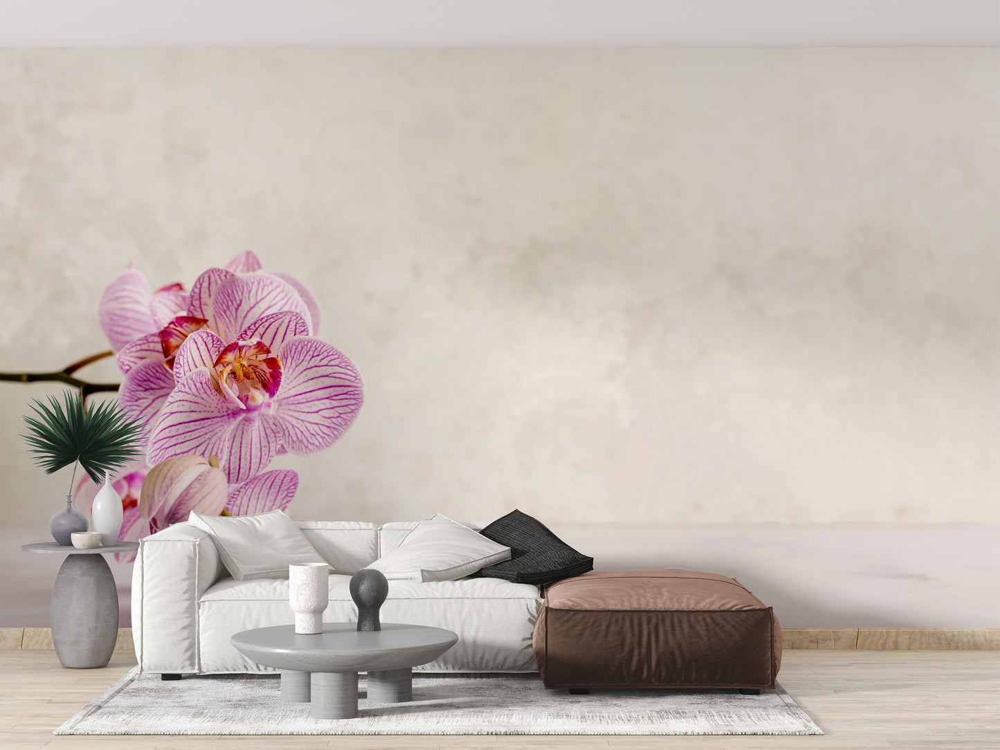 Spa Flower Wallpaper Mural