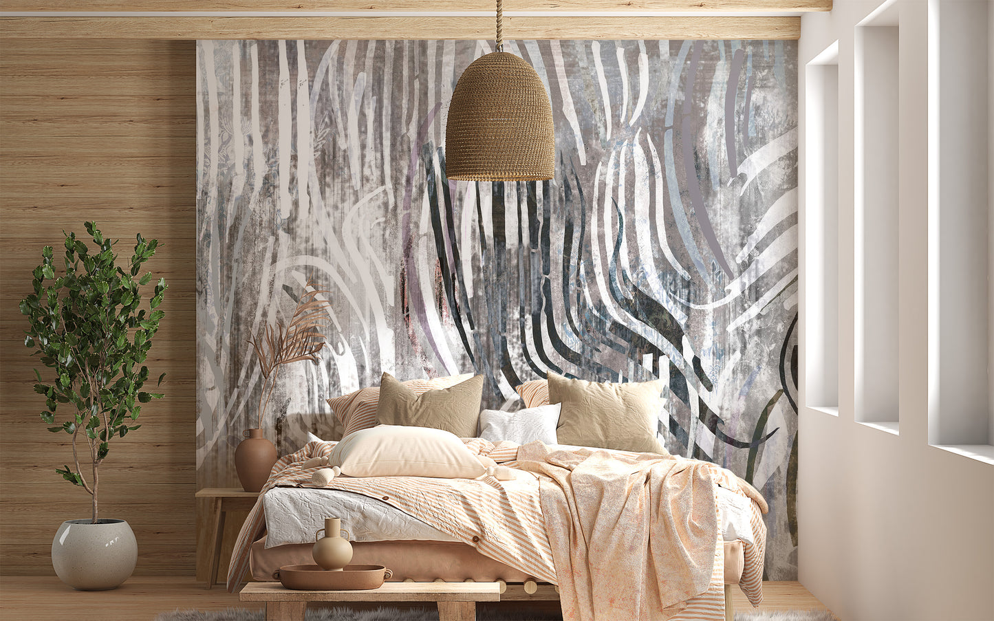 Modern Abstract Wallpaper Mural