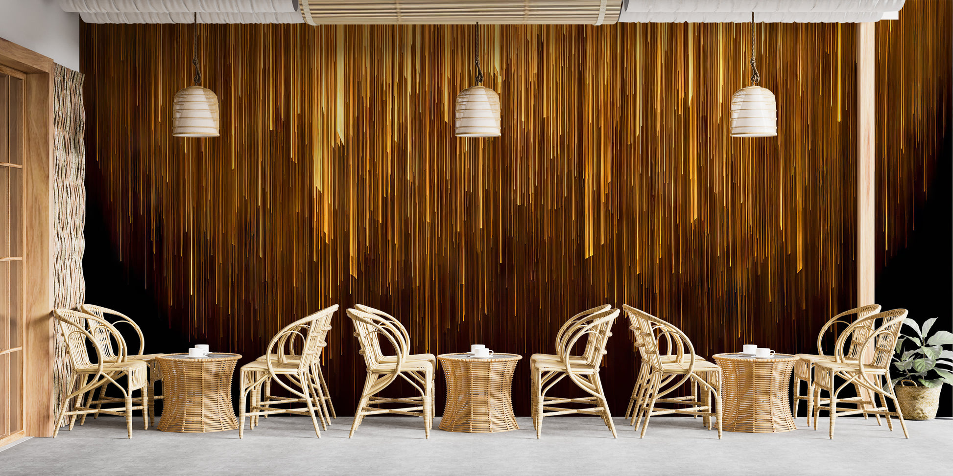 Luxury Gold 3D Wall Mural - Giffywalls