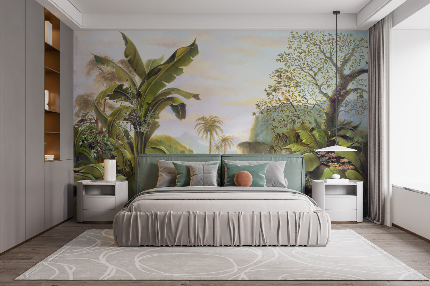 Medieval Rainforest Wallpaper Murals