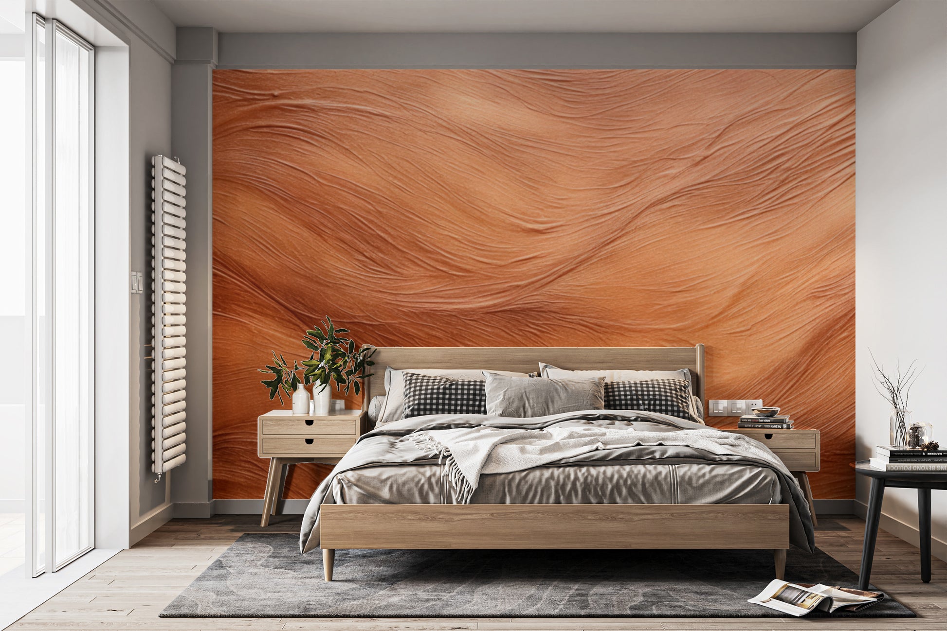 Unique design of Brown Abstract Wallpaper Mural