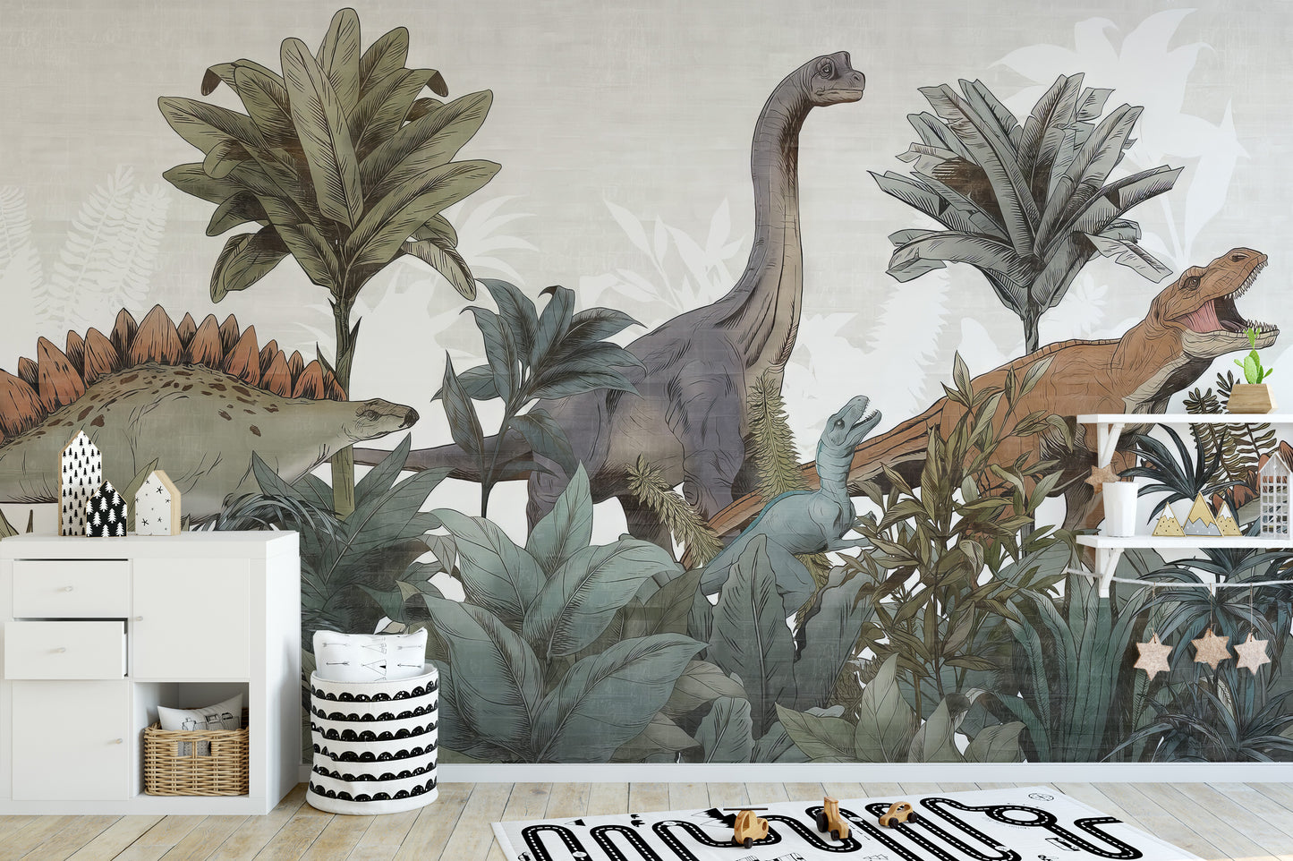 Jurassic Journey Wall Mural