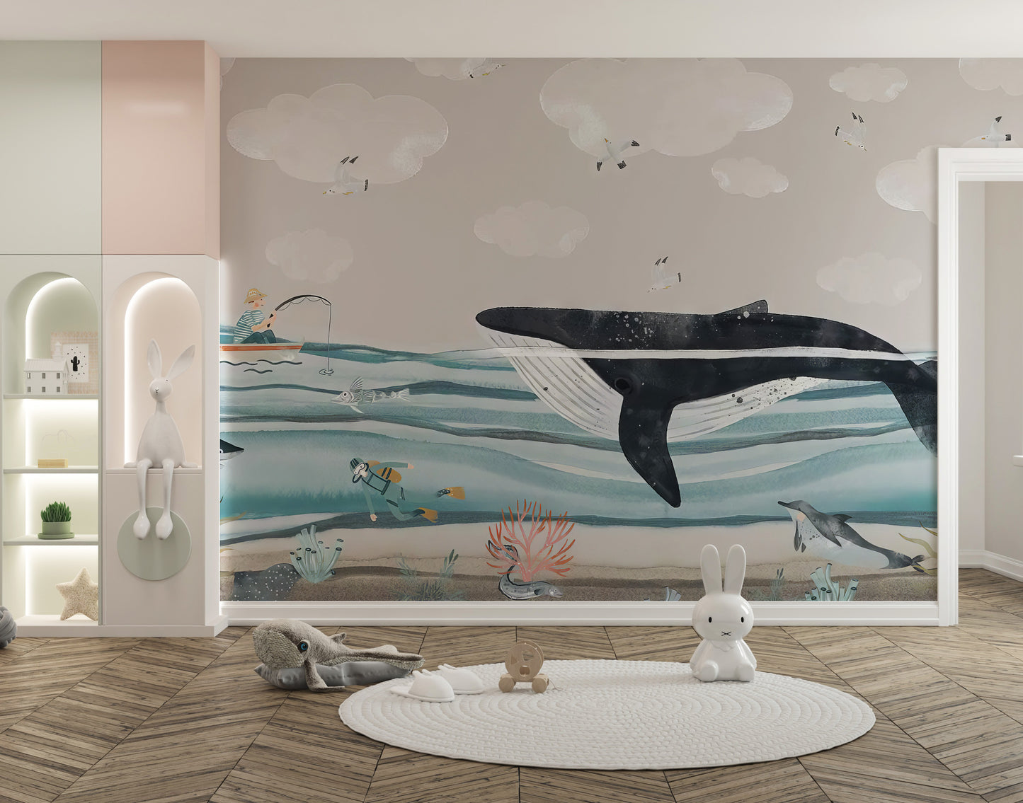 Whale Shark Wallpaper Mural