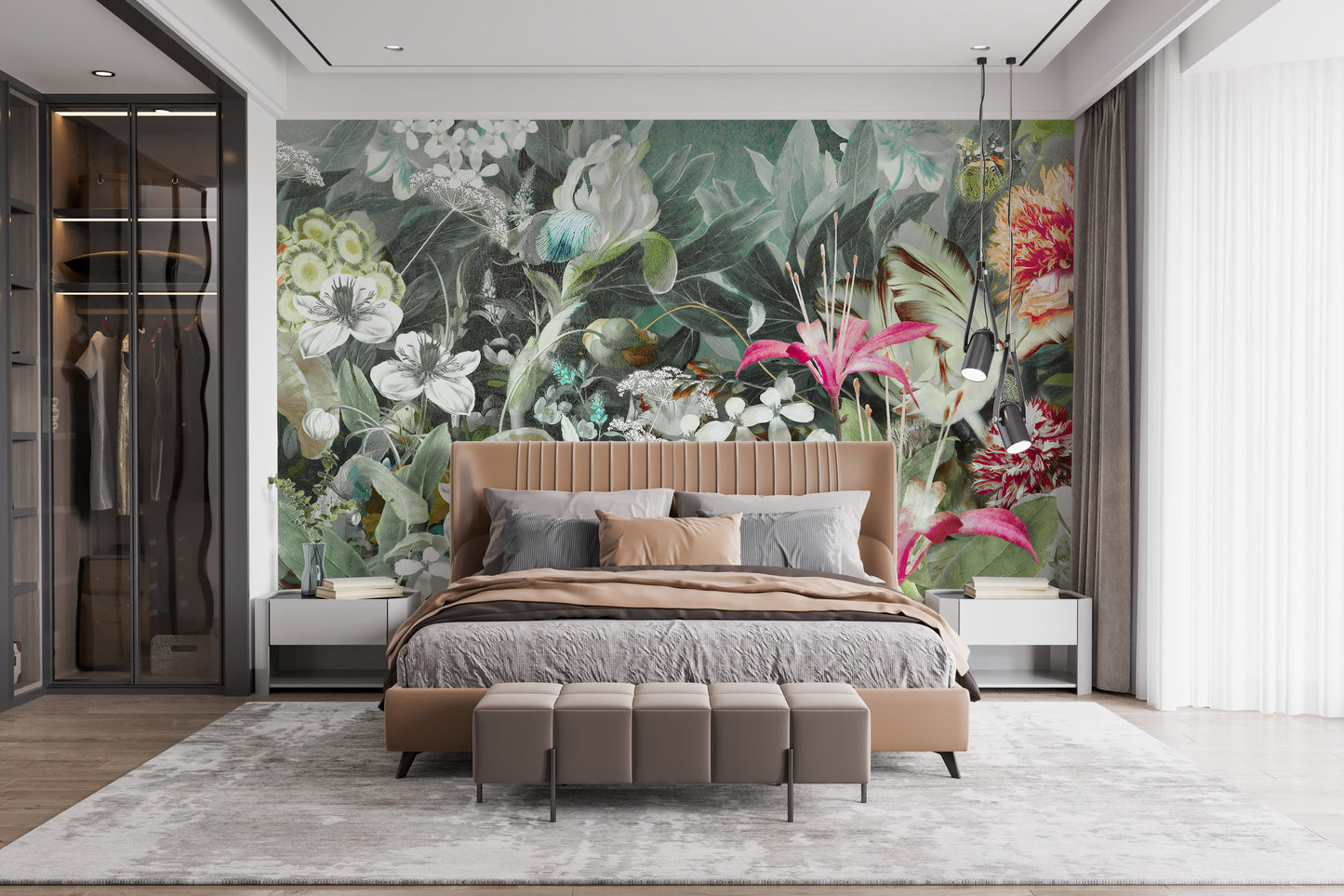 Fresh Plants & Flowers Wallpaper Murals