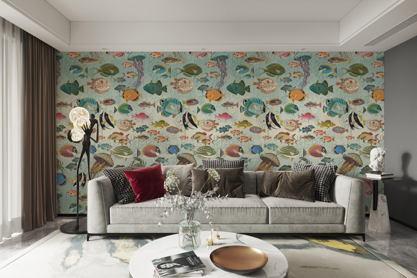 Underwater Serenade Wallpaper Mural
