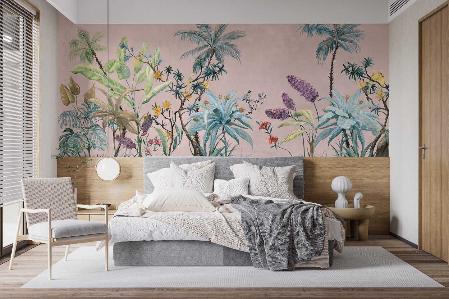 Boho Flowers Wallpaper Murals