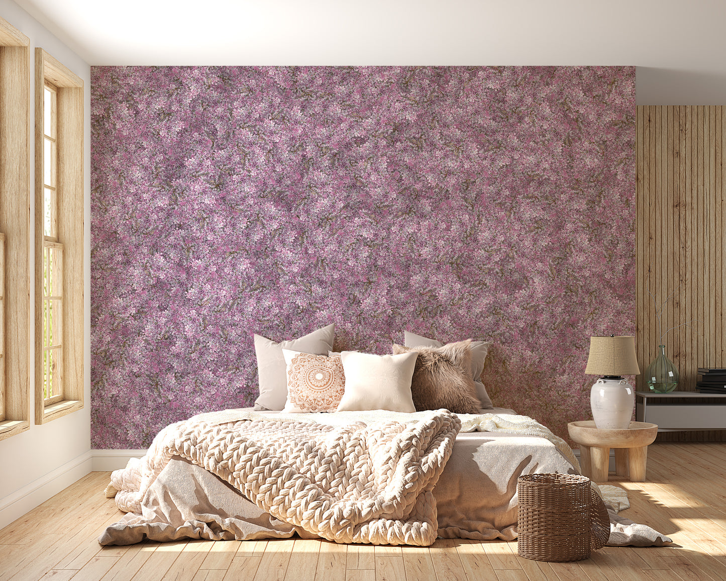 Lavender Bliss Mural Wallpaper