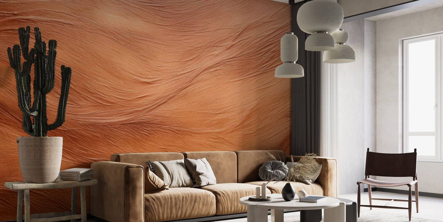 Modern aesthetic in Brown Abstract Wallpaper Mural