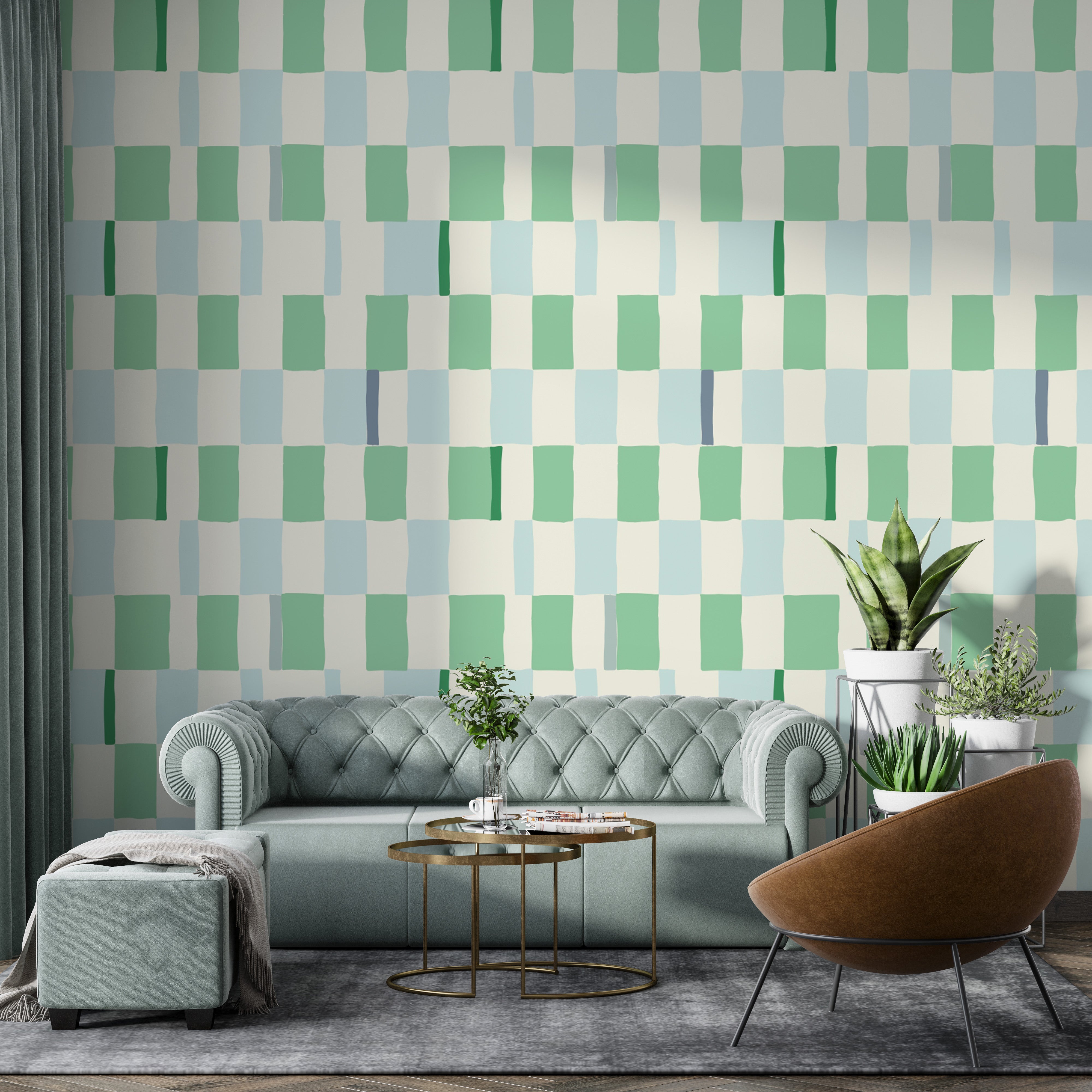 Living room wallpaper online