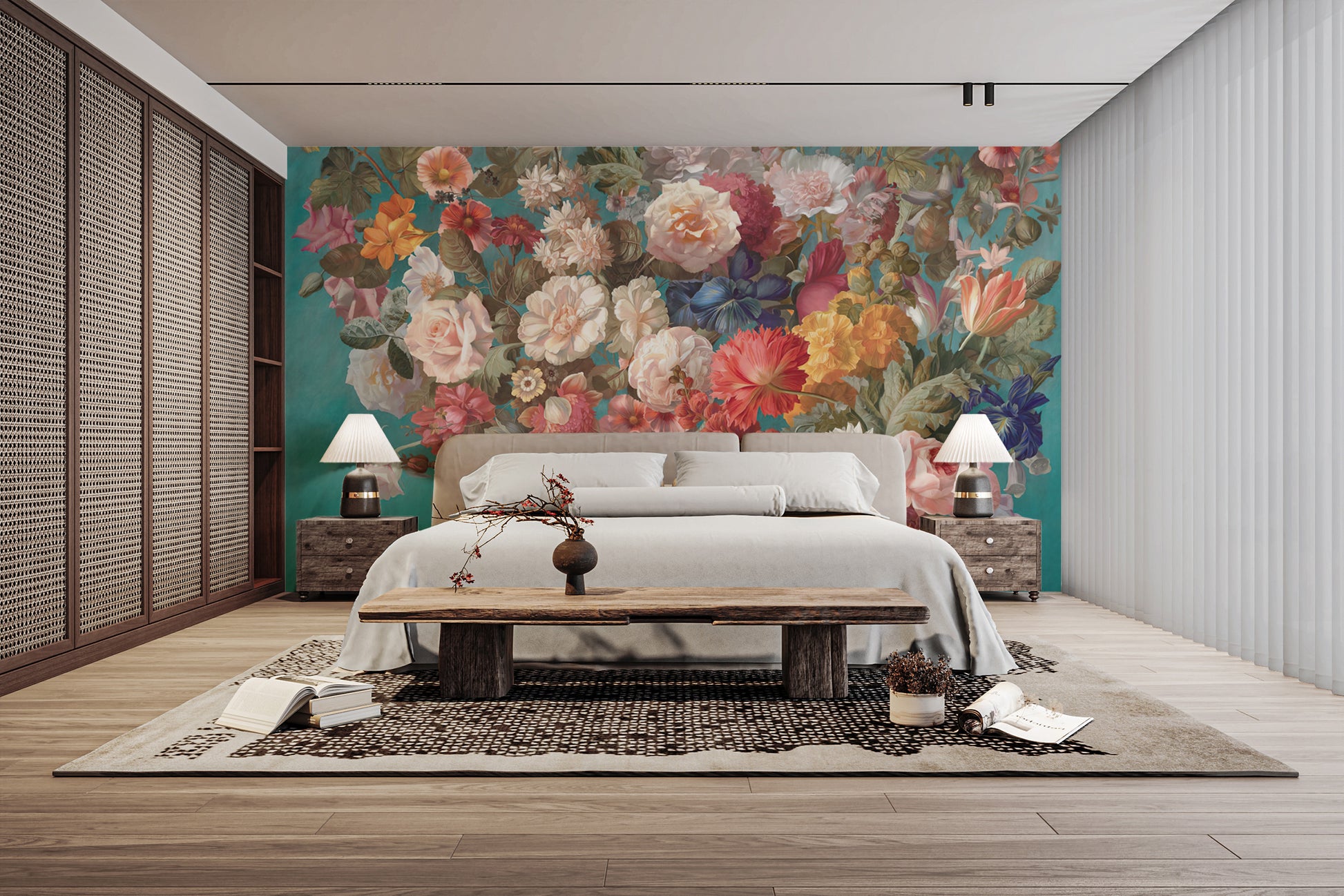 Luxurious Dutch-inspired wall murals for classic decor