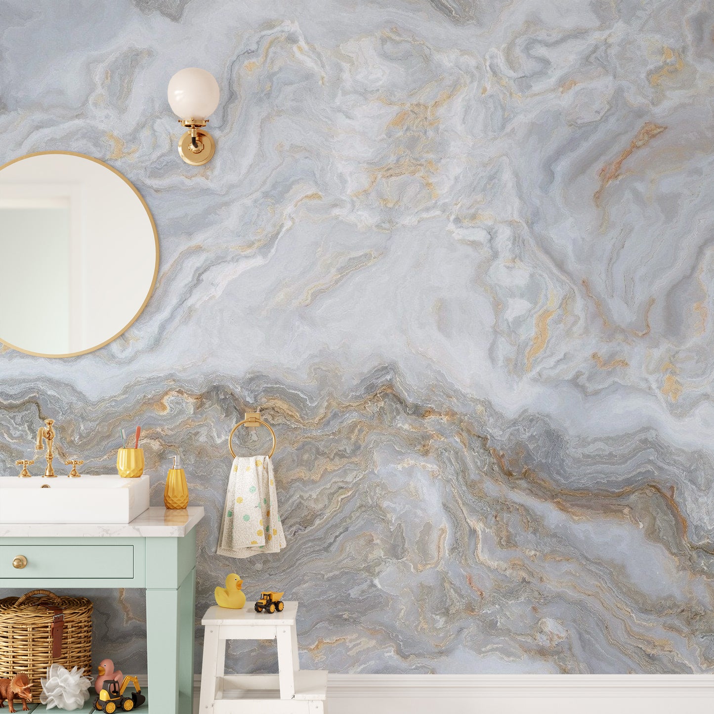 Marble Finish Wallpaper Mural