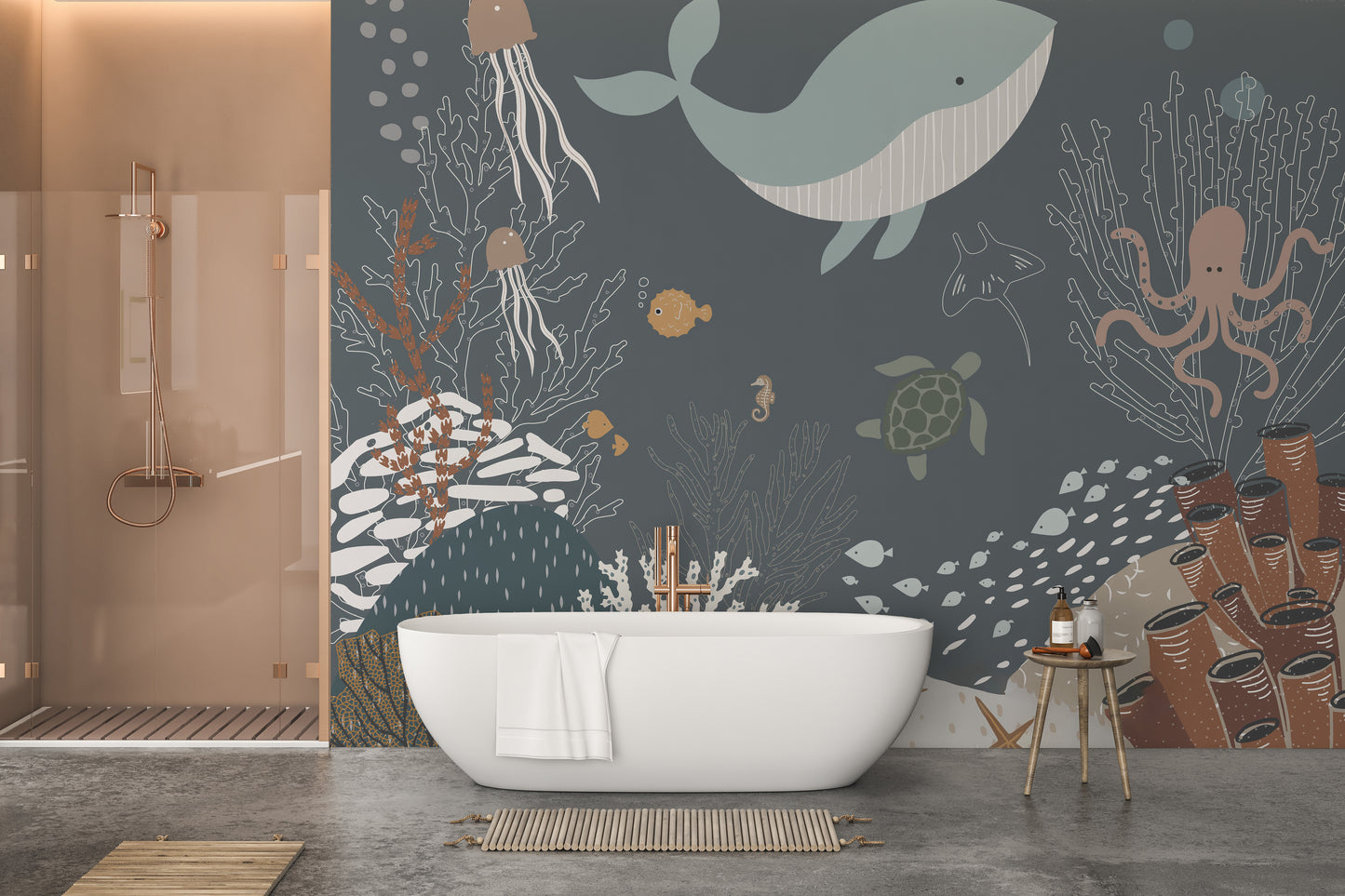 Underwater Aqua Animated Wallpaper Murals