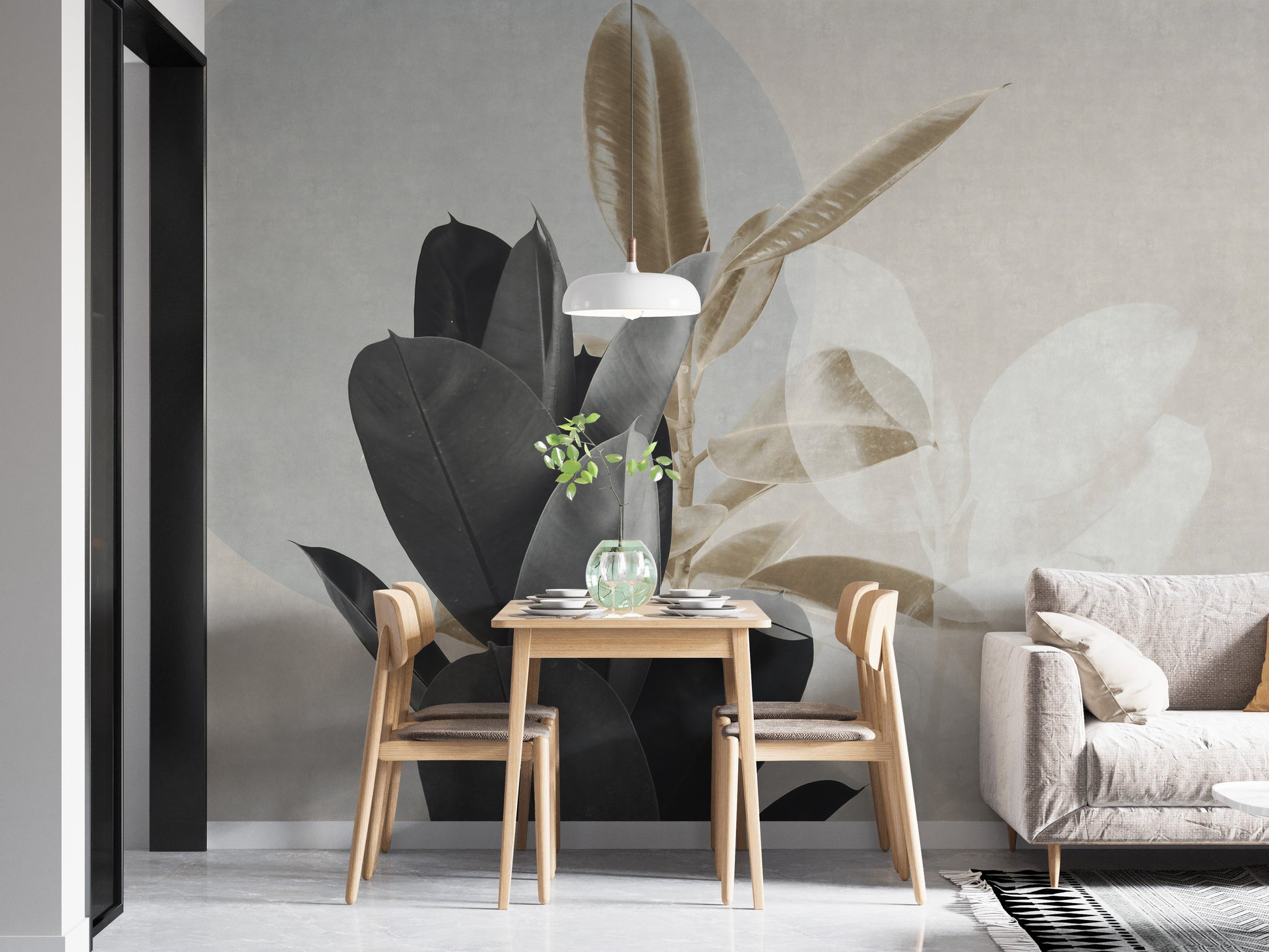 Stylish Aesthetic Wall Mural
