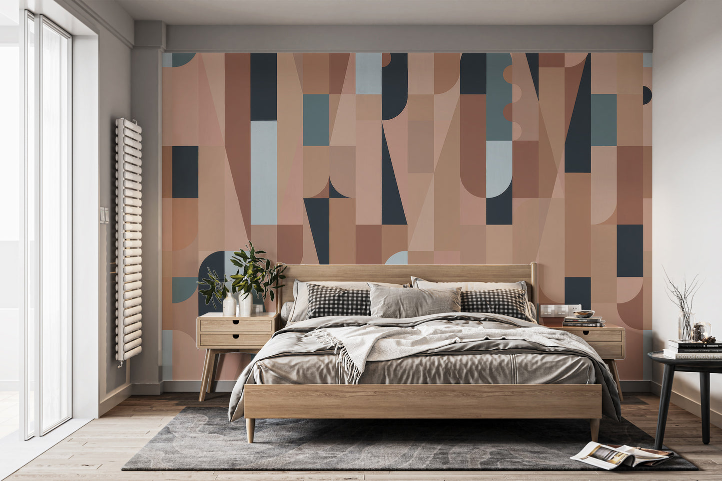 Chromatic Puzzle Wall Mural