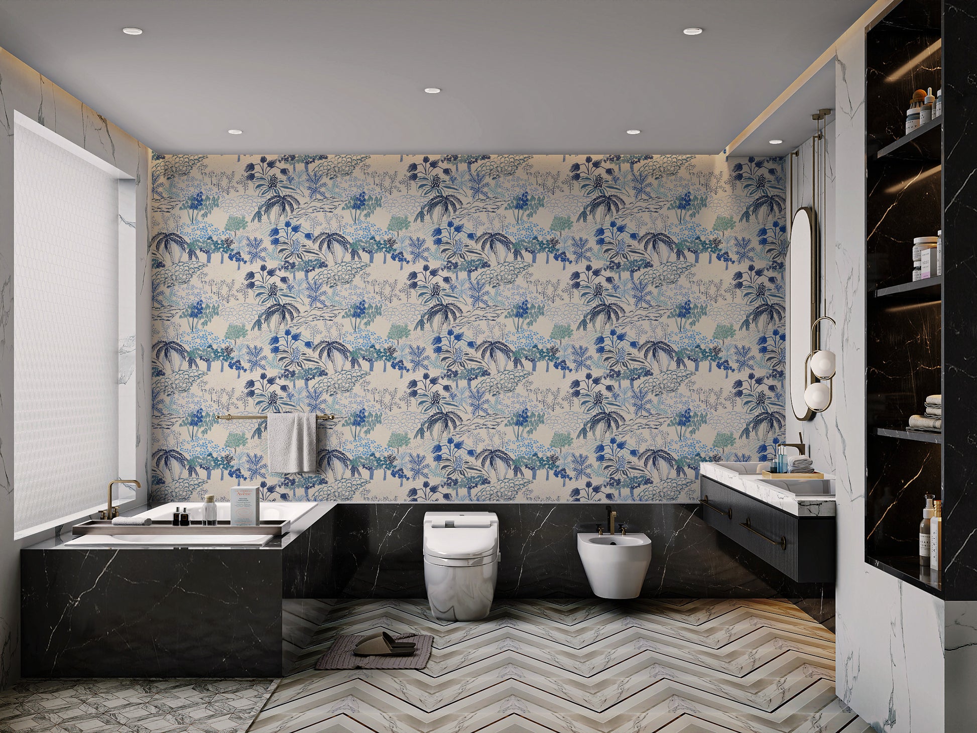 Florentine-inspired wallpaper for stylish interiors
