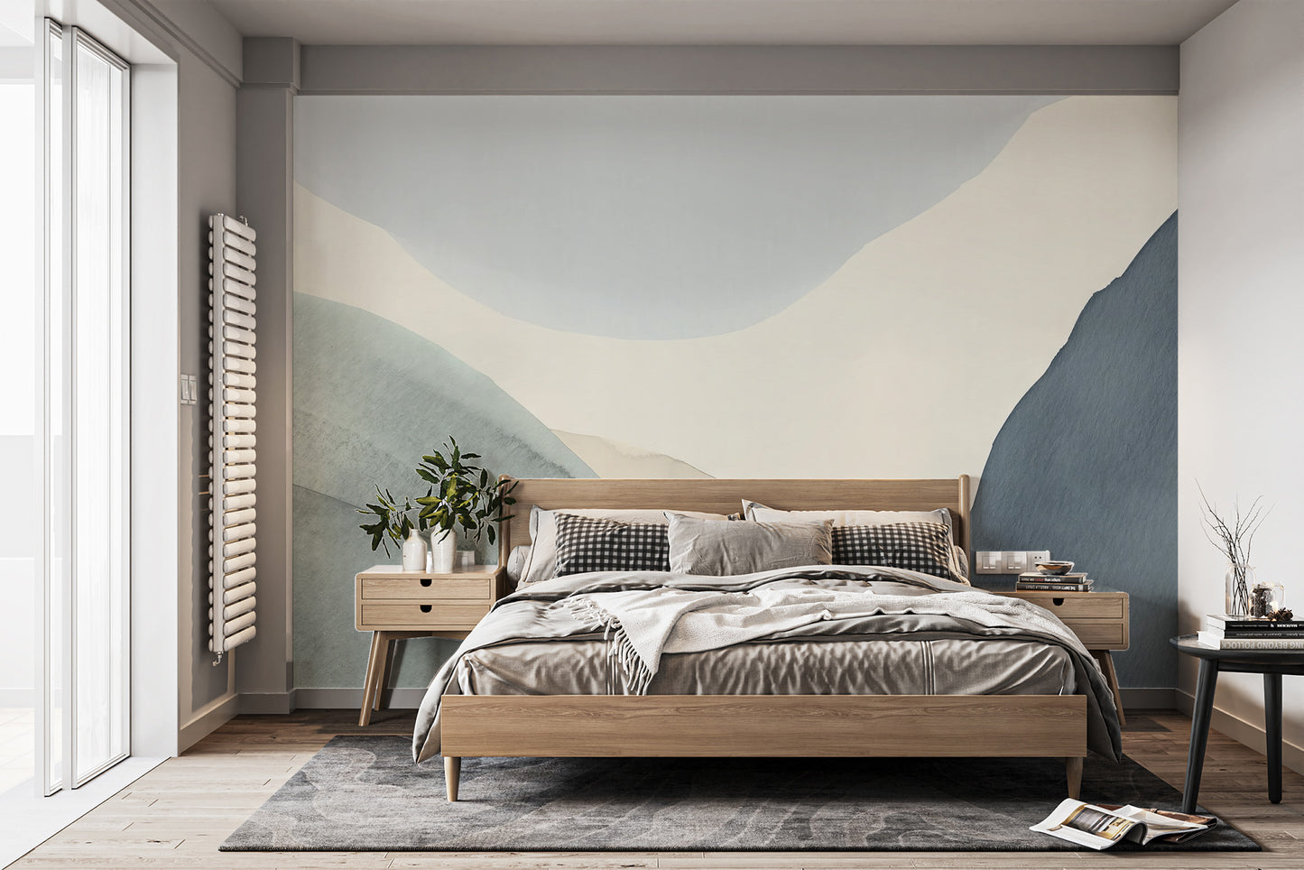 Calming Contours Wall Mural